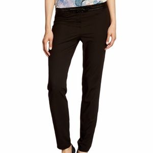 Vero Moda Black Henry Drawstring Pants